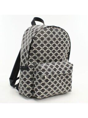 Celine Medium Backpack Triomphe Canvas